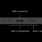 diagram showing iPhone 15 Pro mic locations